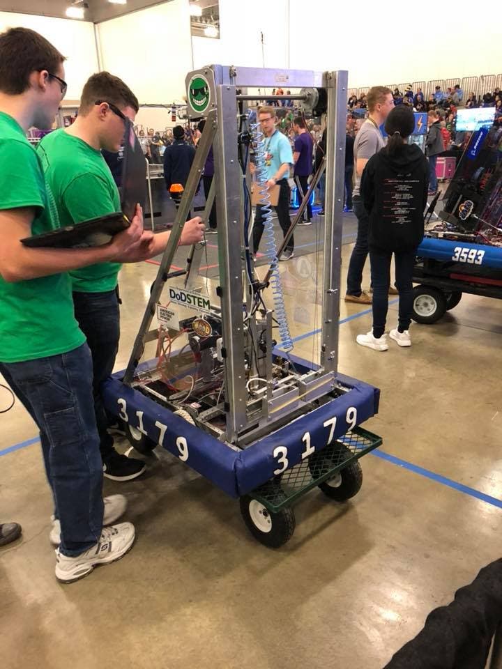 FIRST Robotics competition and oncor