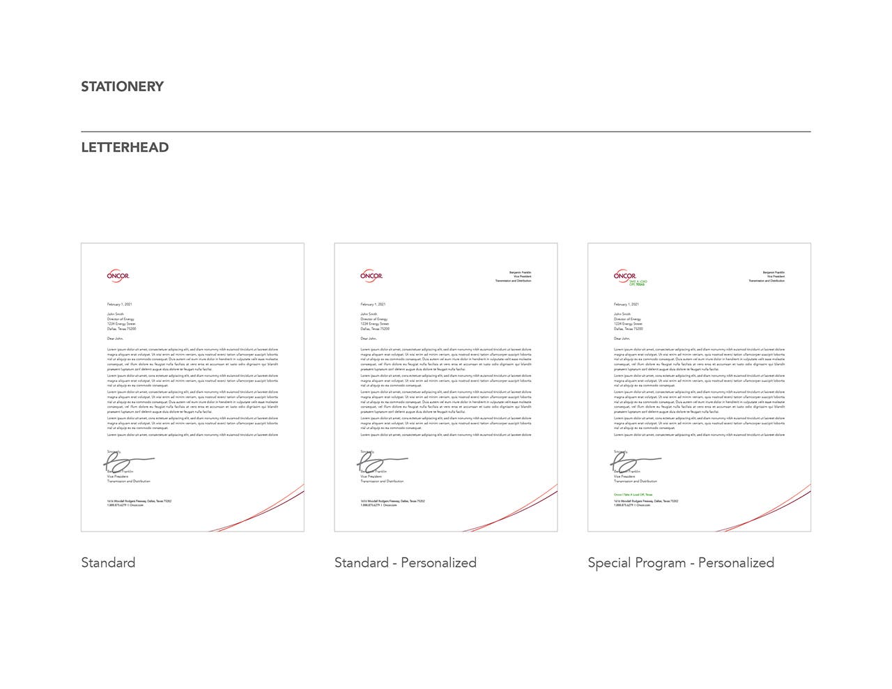 letterhead visuals