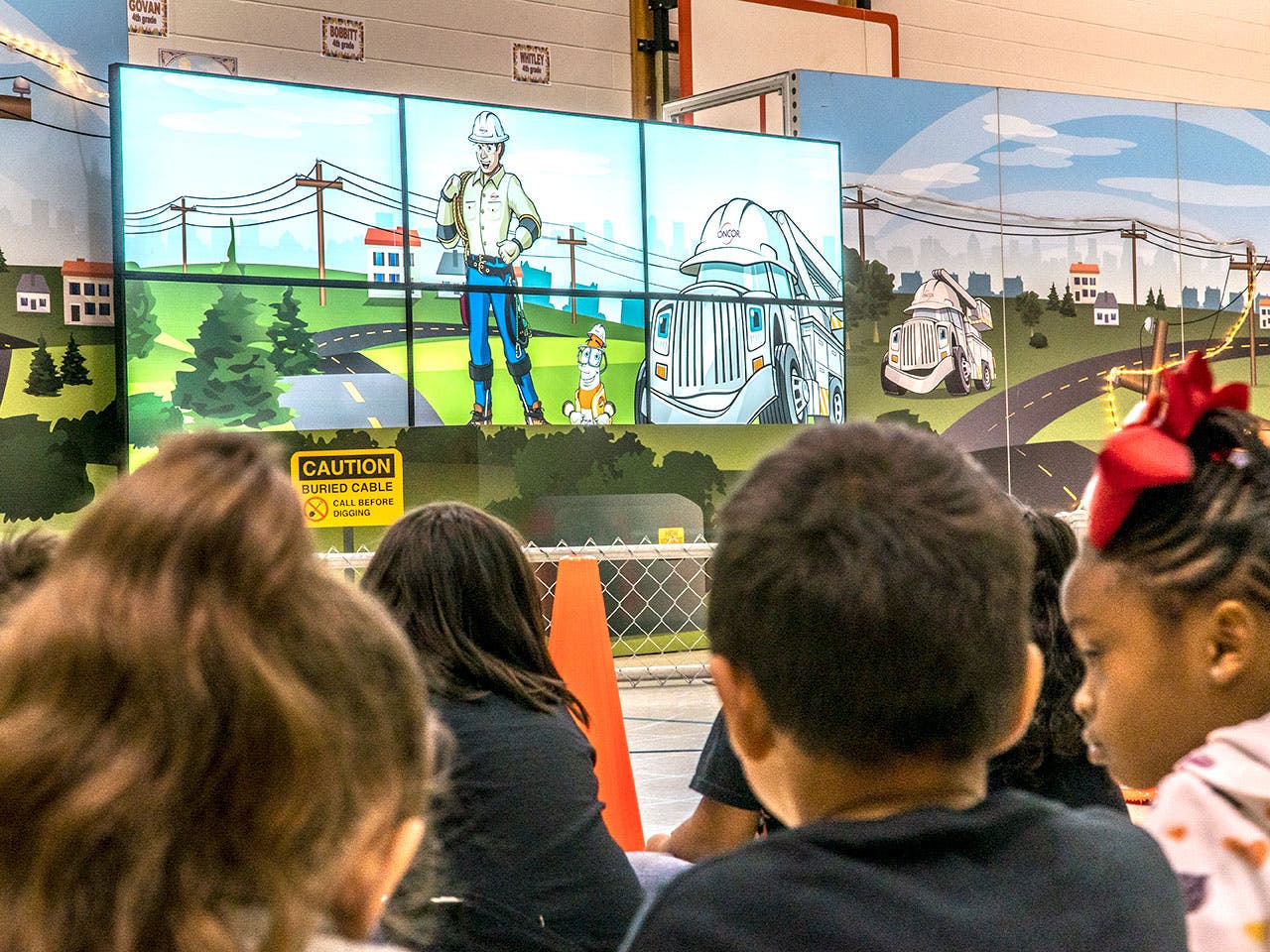 Oncor's Super Safe Kids roadshow makes learning about electric safety fun for children in kindergarten through fifth grade.